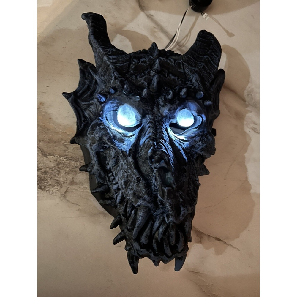 Light Up Dragon Demon 3D Mask Target 2001 Halloween